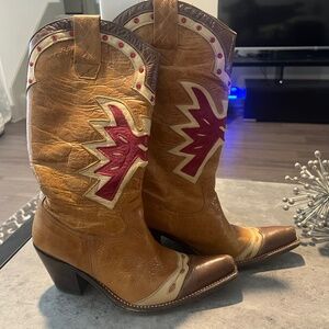 Sancho cowboy ladies size 7.5 boots